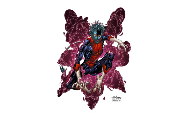 Nightcrawler (Marvel Comics) Comic HD Desktop Wallpaper | Background Image