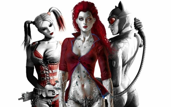 Videojuego Batman: Arkham City Batman Videojuegos Hiedra Venenosa Catwoman Harley Quinn Fondo de pantalla HD | Fondo de Escritorio