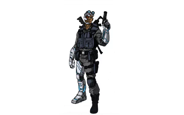 Comic Deathlok HD Desktop Wallpaper | Background Image