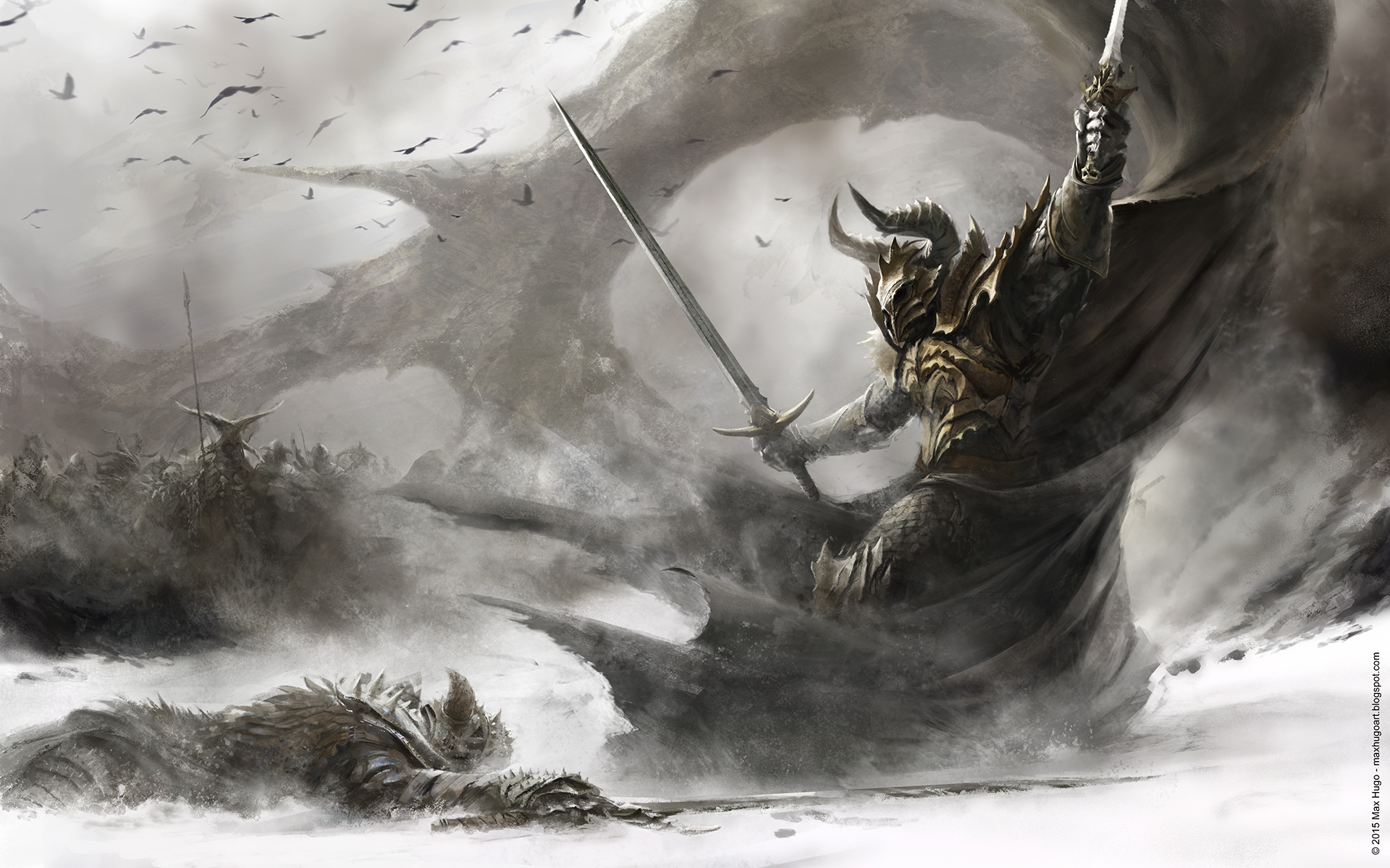 Fantasy Warrior HD Wallpaper | Background Image