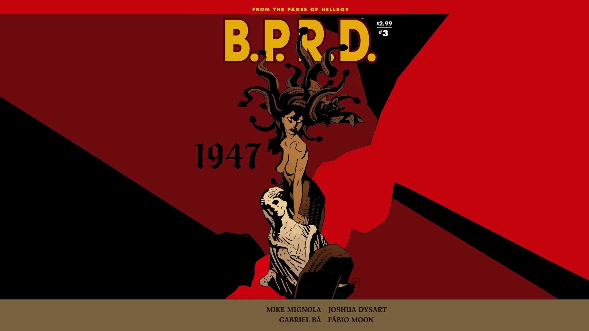 Download Comic B.P.R.D. 1947 HD Wallpaper | 3550x1997 | Wallpaper Abyss