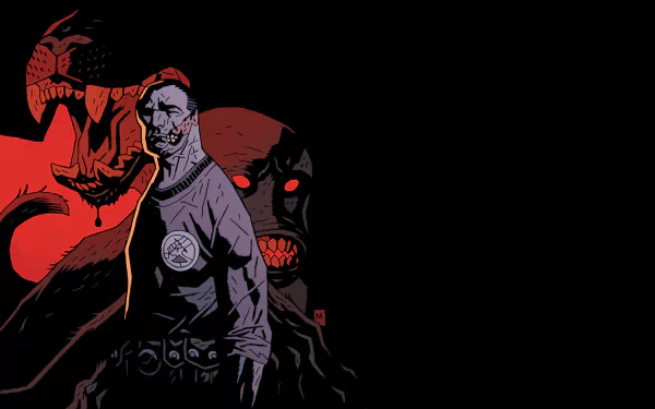 Comic B.P.R.D. Plague Of Frogs HD Desktop Wallpaper | Background Image