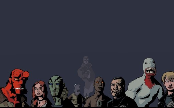 Comics B.P.R.D. Hellboy Abe Sapien HD Wallpaper | Background Image