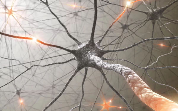 artistic Neuron HD Desktop Wallpaper | Background Image
