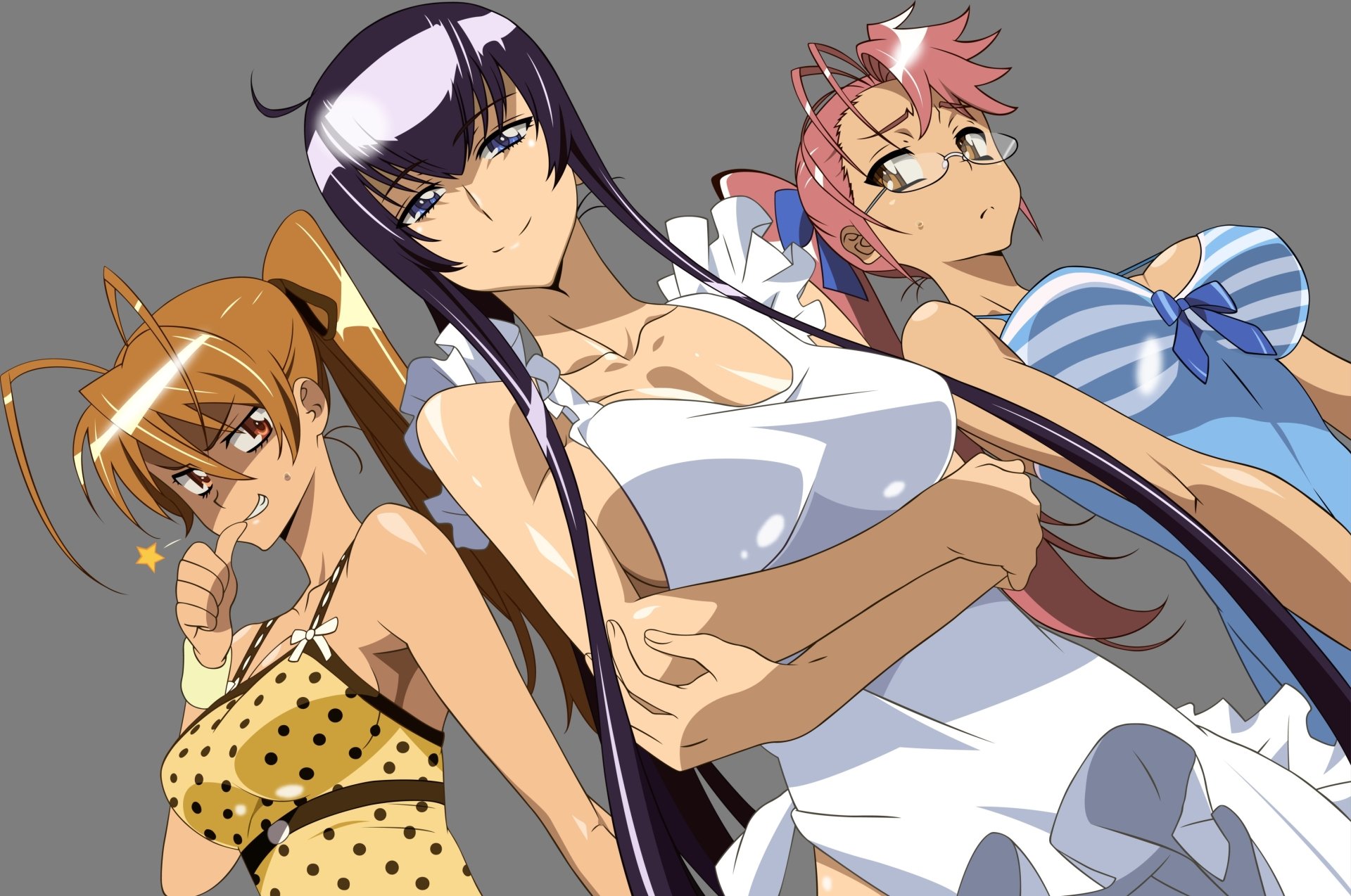 Rei, Saeko and Saya : r/HighSchoolOfTheDead