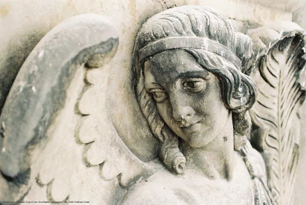 man made angel statue HD Desktop Wallpaper | Background Image