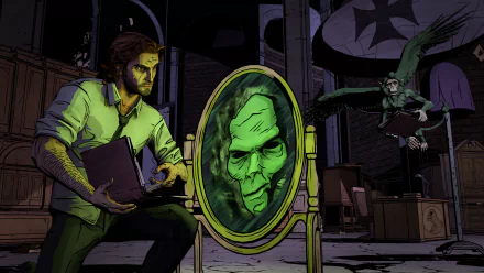 Bigby Wolf video game The Wolf Among Us HD Desktop Wallpaper | Background Image