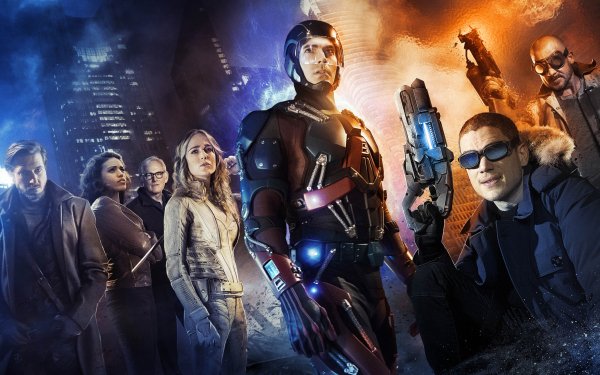 TV Show DC's Legends Of Tomorrow Captain Cold Heat Wave Atom Rip Hunter Hawkgirl Caity Lotz White Canary Martin Stein Victor Garber Wentworth Miller Dominic Purcell Brandon Routh Ciara Renée Arthur Darvill Kendra Sanders HD Wallpaper | Background Image