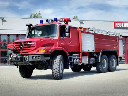 Mercedes fire engine fire truck vehicle mercedes-benz fire truck HD Desktop Wallpaper | Background Image