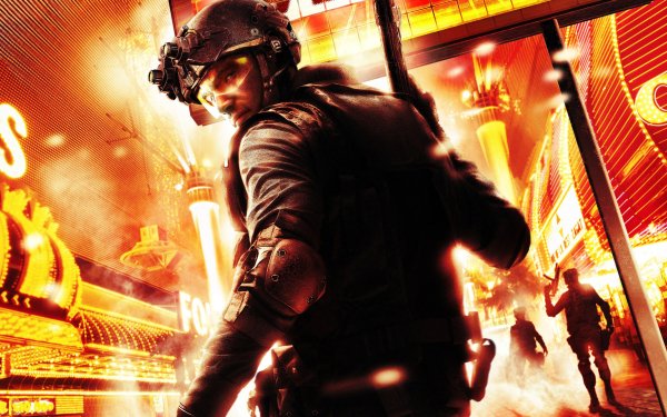 Video Game Tom Clancy's Rainbow Six: Vegas HD Wallpaper | Background Image