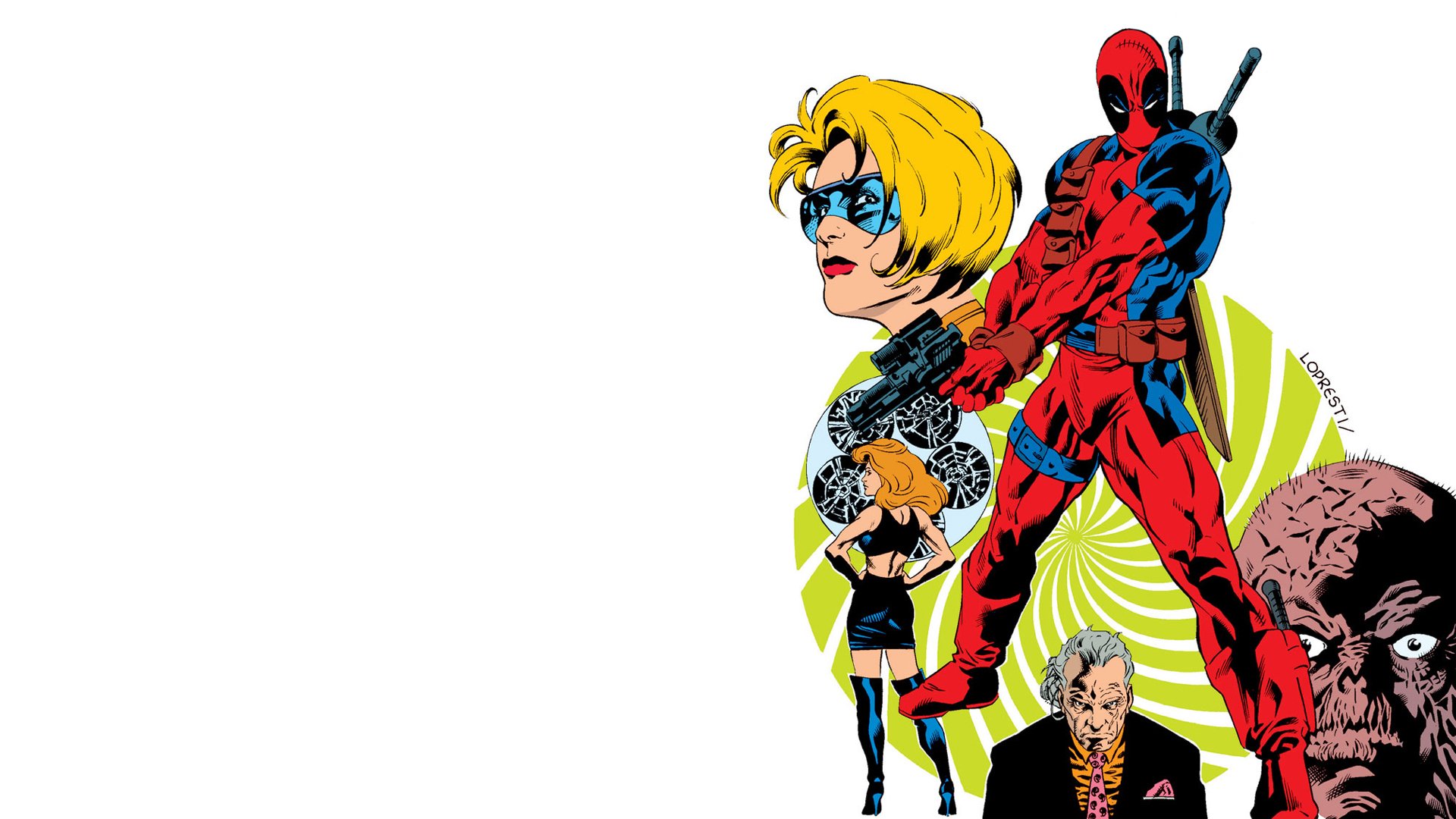 Download Comic Deadpool HD Wallpaper