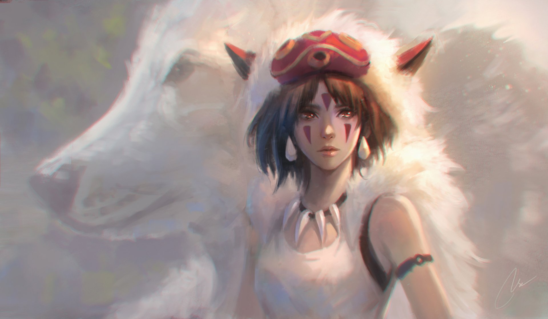 Princess Mononoke HD Wallpaper | Background Image | 2000x1166 | ID