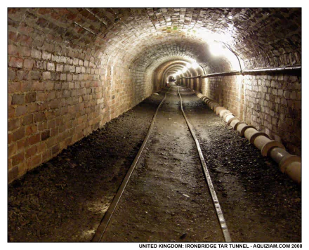 man made tunnel HD Desktop Wallpaper | Background Image