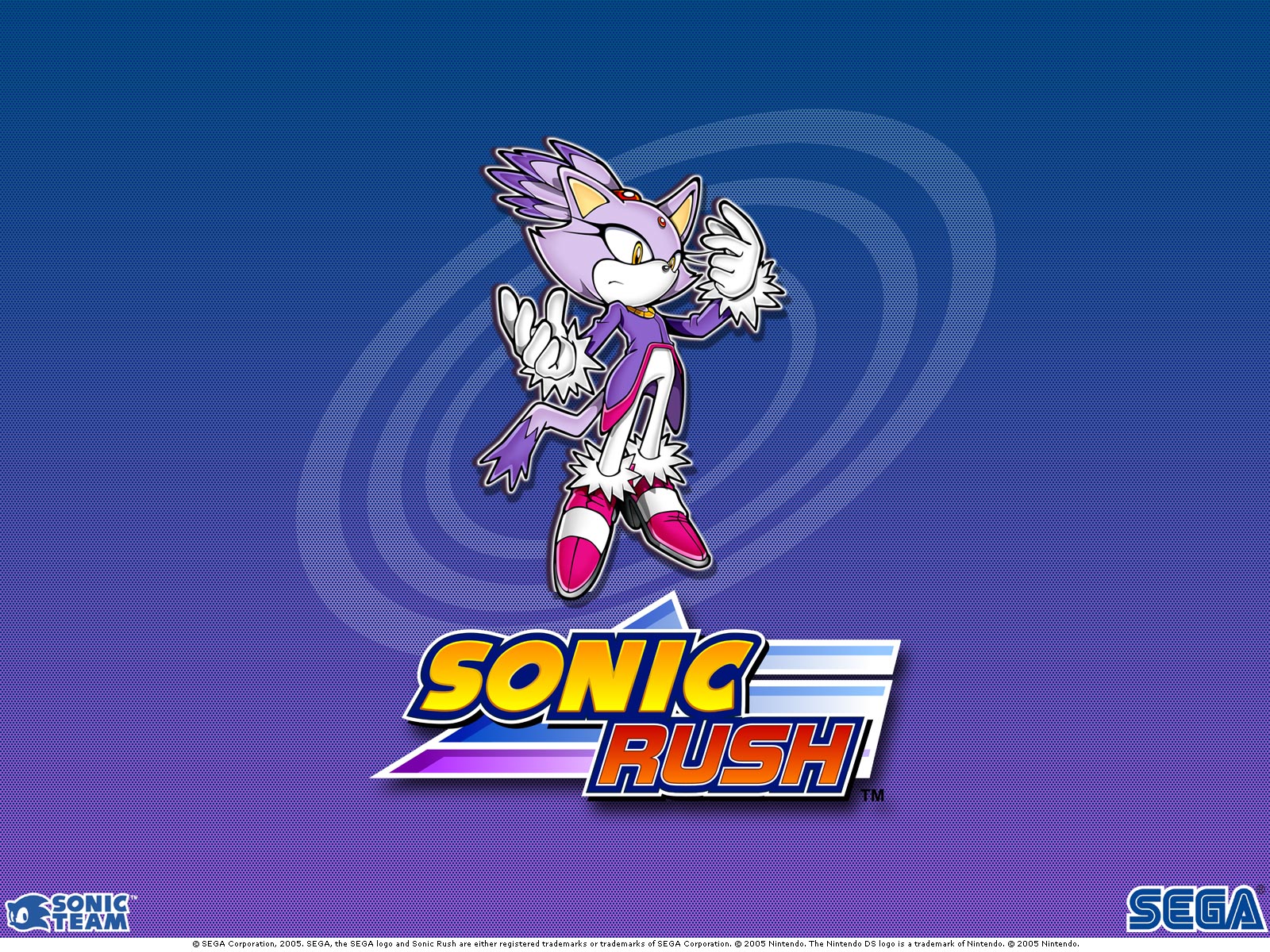Video Game Sonic Rush HD Wallpaper | Background Image