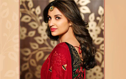 brunette actress hair model Celebrity Parineeti Chopra HD Desktop Wallpaper | Background Image