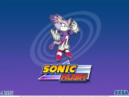 Blaze the Cat video game Sonic Rush HD Desktop Wallpaper | Background Image
