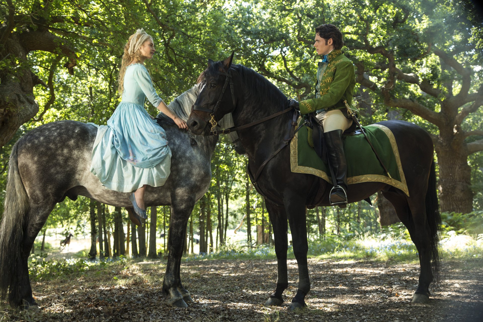 Download Richard Madden Lily James Movie Cinderella (2015) 4k Ultra HD Wallpaper
