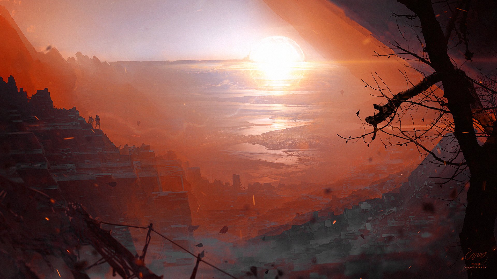 fantasy landscape wallpaper 4k
