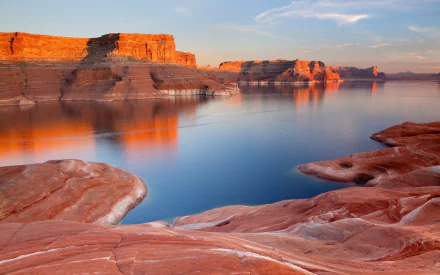 glen canyon Utah lake powell Padre Bay nature lake HD Desktop Wallpaper | Background Image