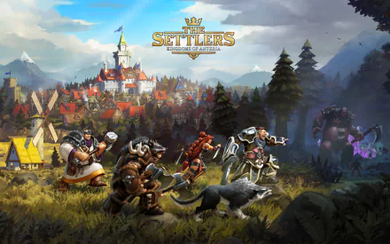 video game The Settlers: Kingdoms of Anteria HD Desktop Wallpaper | Background Image