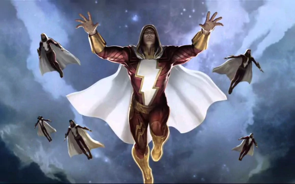 Billy Batson Shazam (DC Comics) video game Injustice: Gods Among Us HD Desktop Wallpaper | Background Image