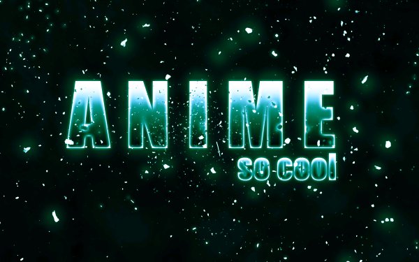 Anime Logo HD Wallpaper | Background Image