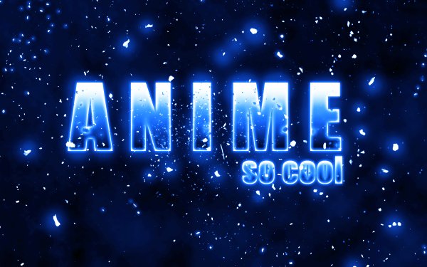 Anime Logo HD Wallpaper | Background Image