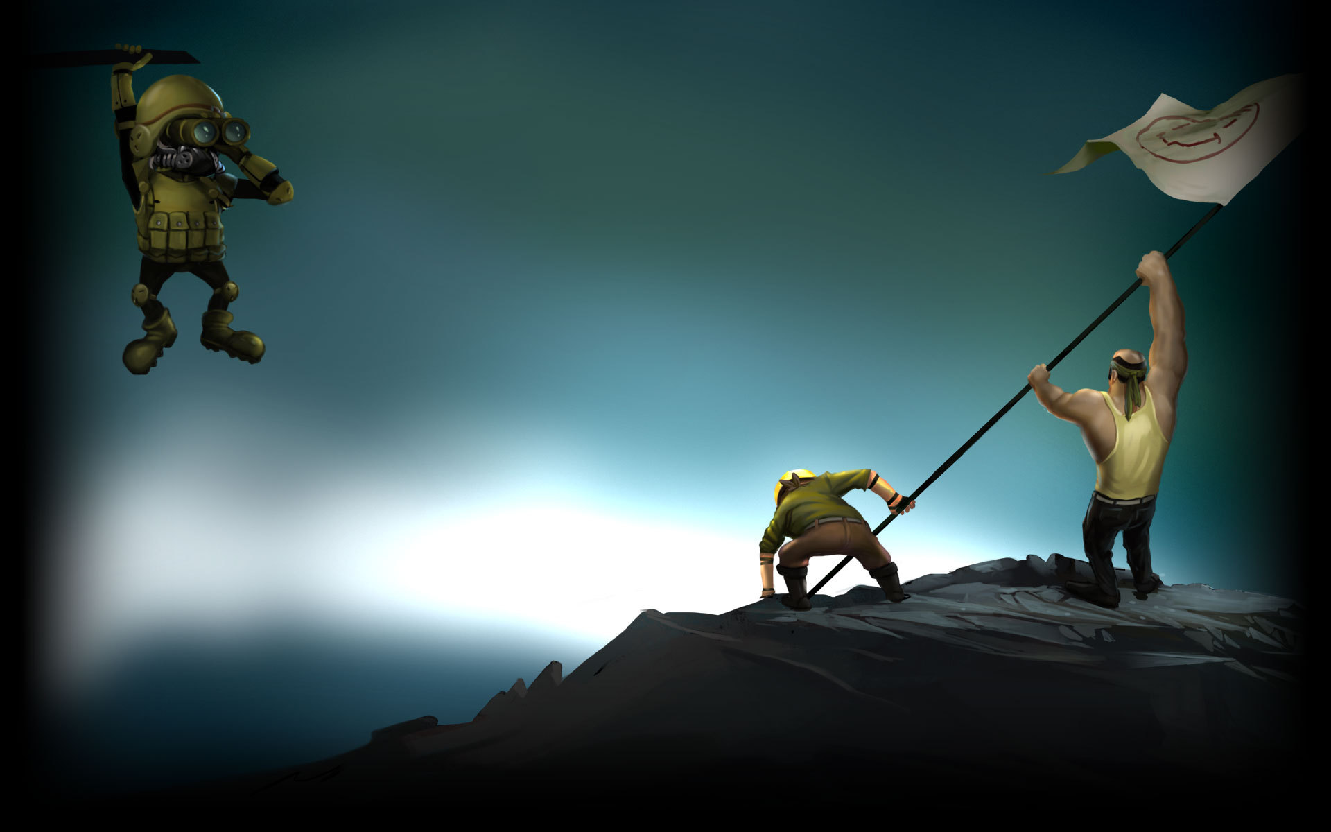 Gane Men Video Game A-men Wallpaper