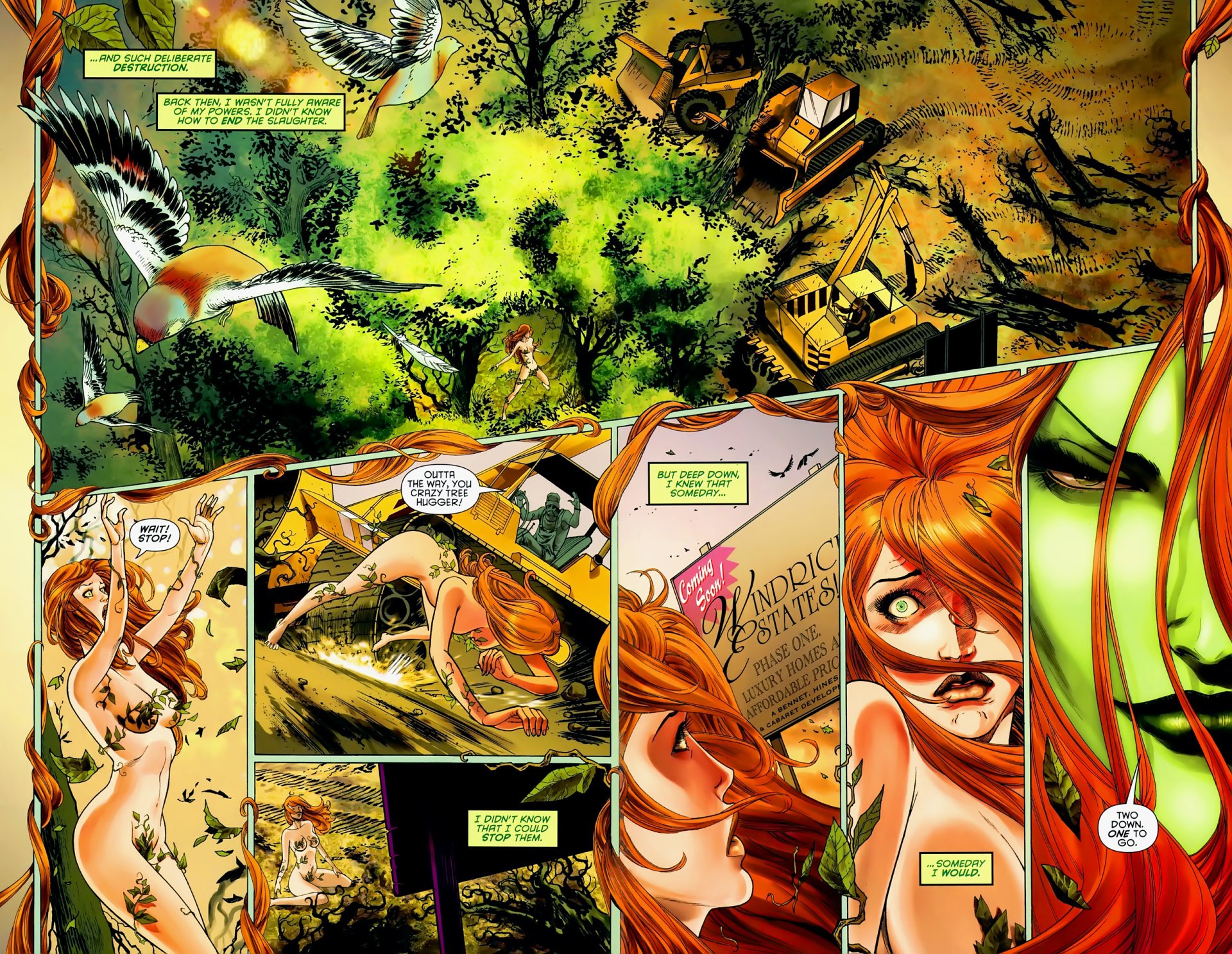 Download Comic Poison Ivy HD Wallpaper