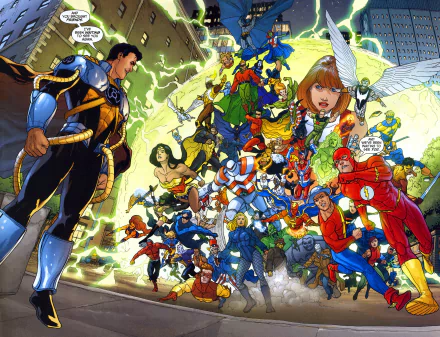 Comic Superboy Prime HD Desktop Wallpaper | Background Image