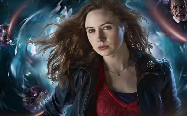 Amy Pond Karen Gillan TV Show Doctor Who (2005) HD Desktop Wallpaper | Background Image