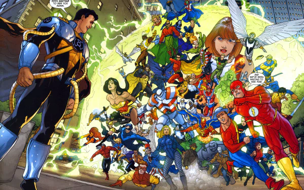 Comic Superboy Prime HD Desktop Wallpaper | Background Image