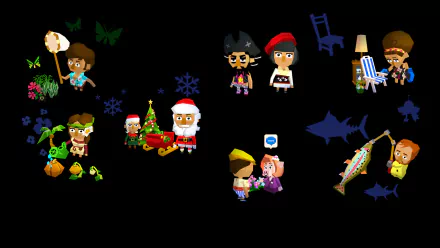 video game Castaway Paradise HD Desktop Wallpaper | Background Image