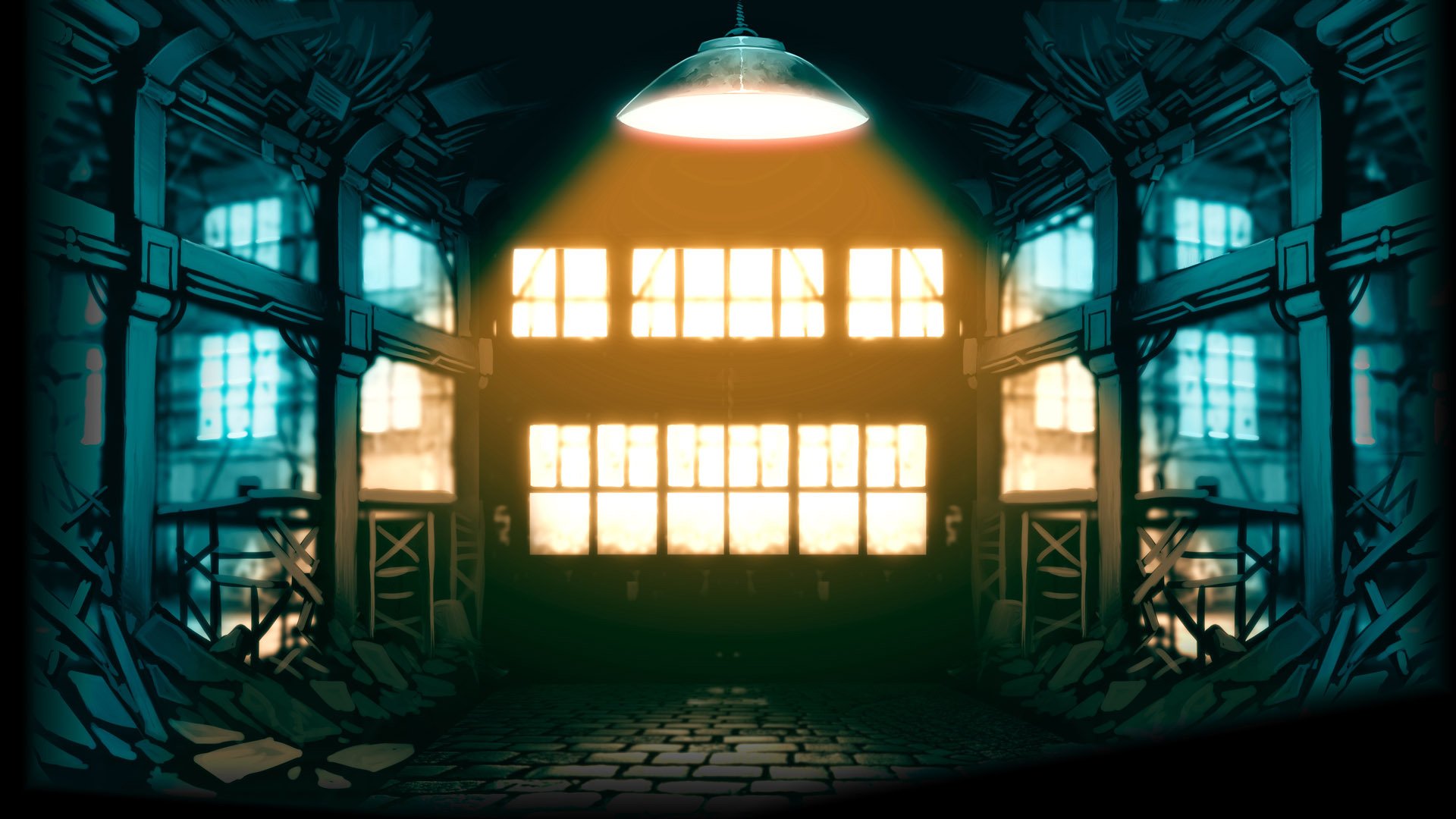 Download Video Game Double Dragon Neon HD Wallpaper