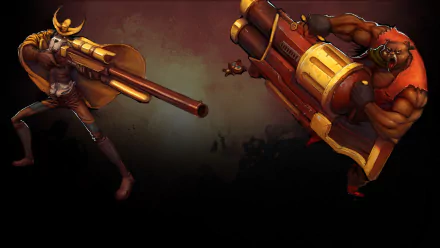 video game Dusty Revenge HD Desktop Wallpaper | Background Image