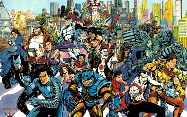 Comic Valiant Comics HD Desktop Wallpaper | Background Image