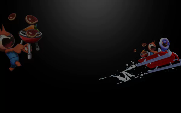 video game Go Home Dinosaurs! HD Desktop Wallpaper | Background Image
