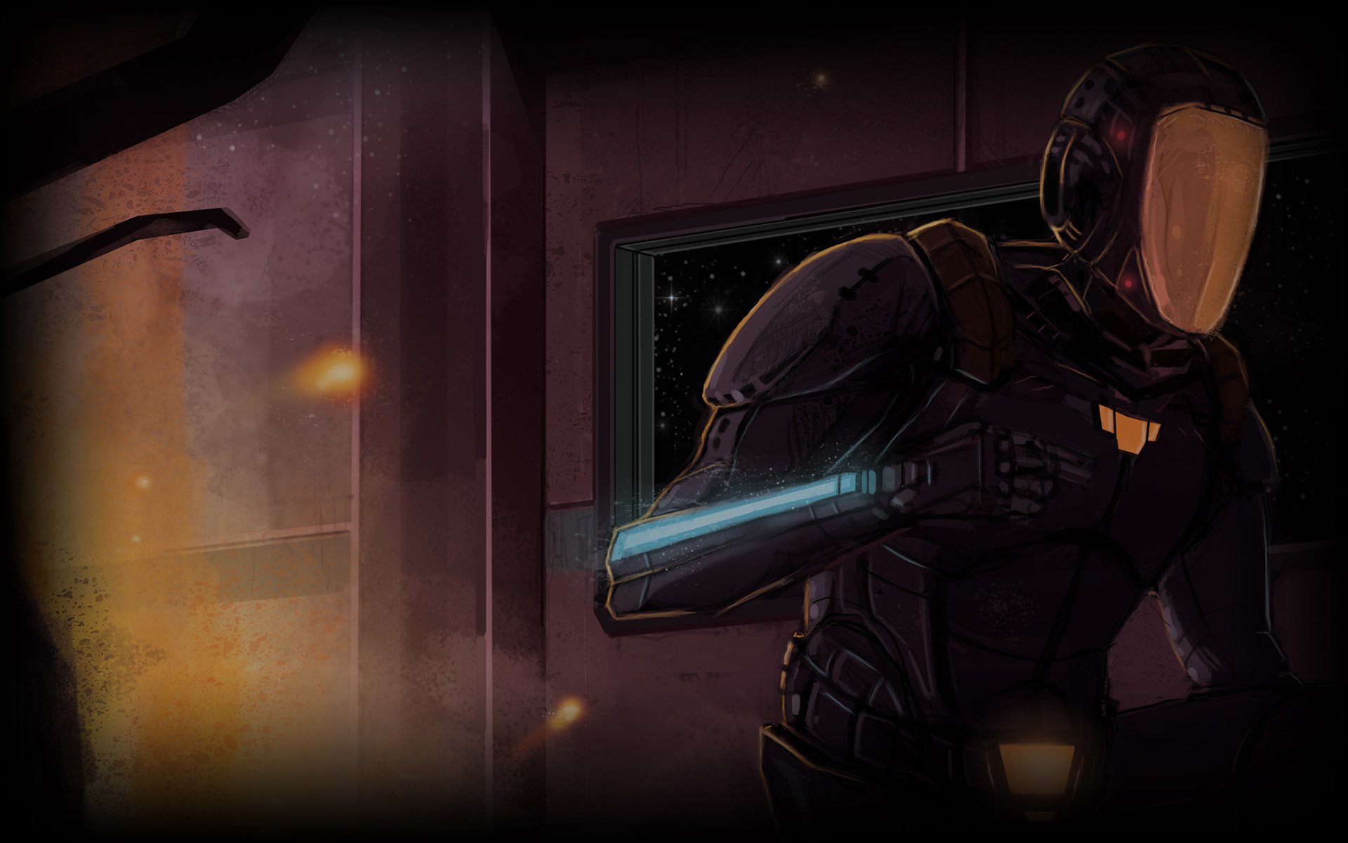 Download Video Game Gods Will Be Watching HD Wallpaper