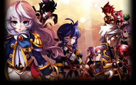 video game Grand Chase HD Desktop Wallpaper | Background Image