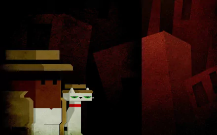 video game Hot Tin Roof: The Cat That Wore A Fedora HD Desktop Wallpaper | Background Image