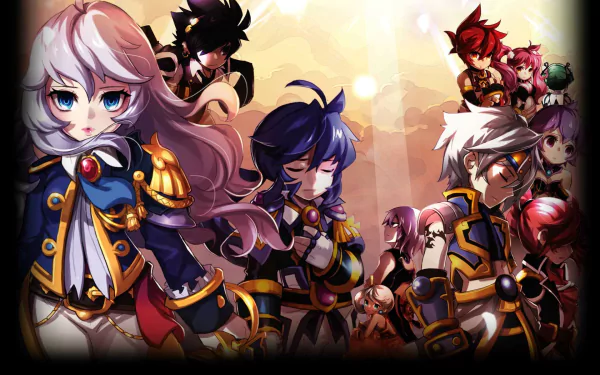 video game Grand Chase HD Desktop Wallpaper | Background Image