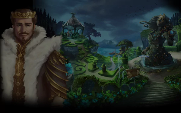 video game Grim Legends 2: Song of the Dark Swan HD Desktop Wallpaper | Background Image