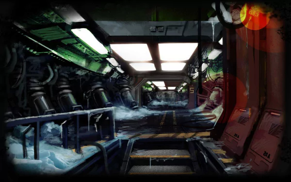 video game Infinity Runner HD Desktop Wallpaper | Background Image