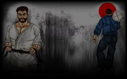 video game Karate Master 2 Knock Down Blow HD Desktop Wallpaper | Background Image