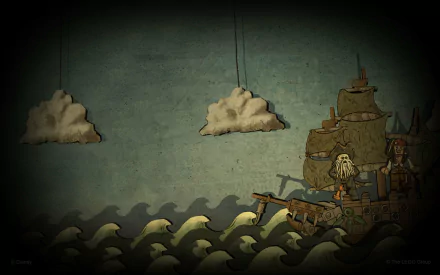 video game LEGO Pirates of the Caribbean: The Video Game HD Desktop Wallpaper | Background Image