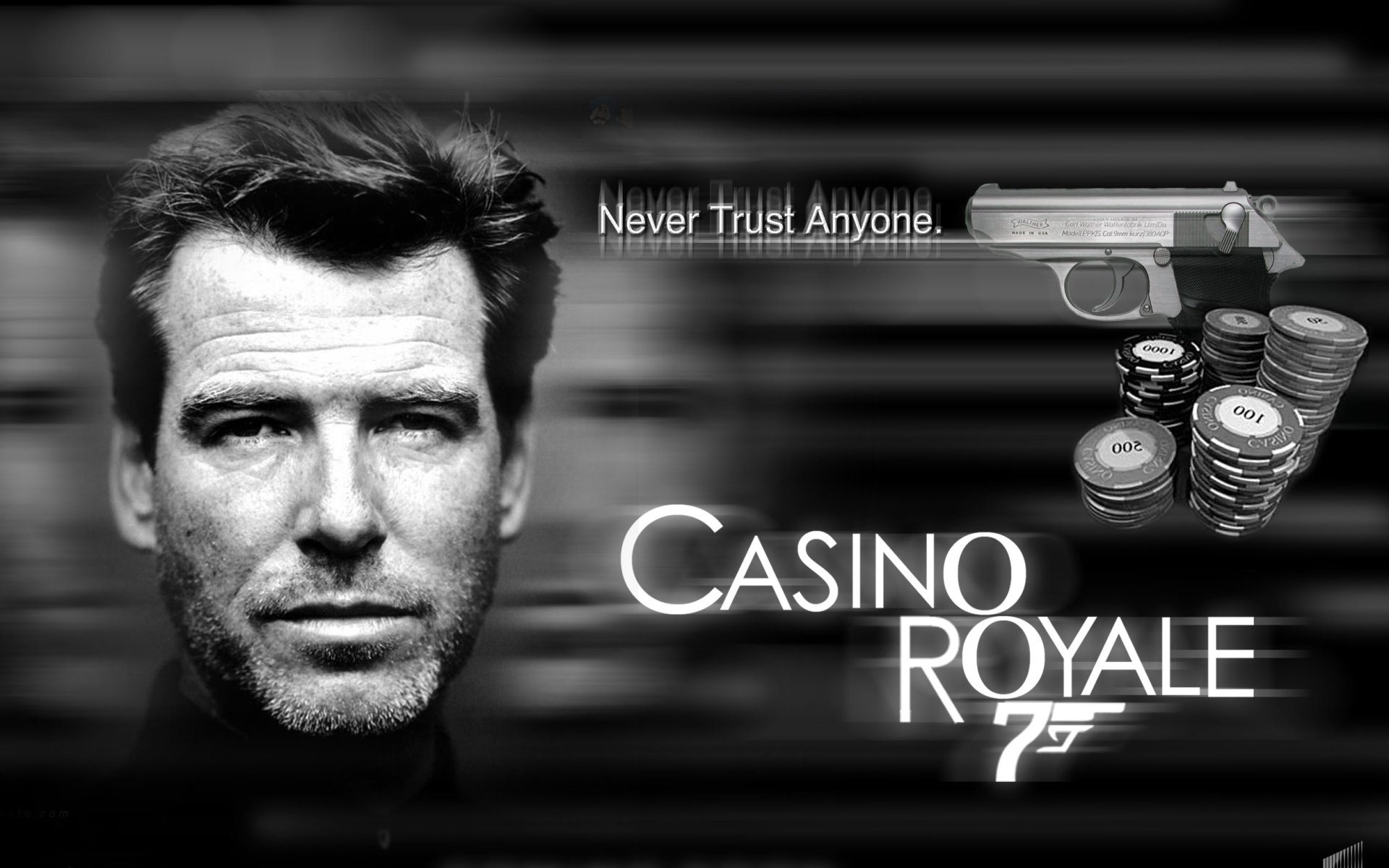 Download James Bond Pierce Brosnan Movie Casino Royale HD Wallpaper