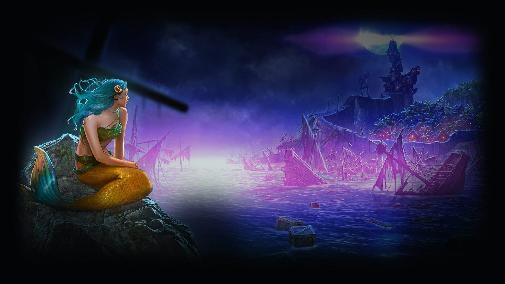 Download Video Game Nightmares From The Deep 2: The Siren`s Call HD Wallpaper