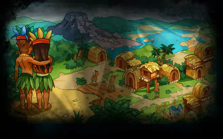 video game MOAI 2: Path to Another World HD Desktop Wallpaper | Background Image