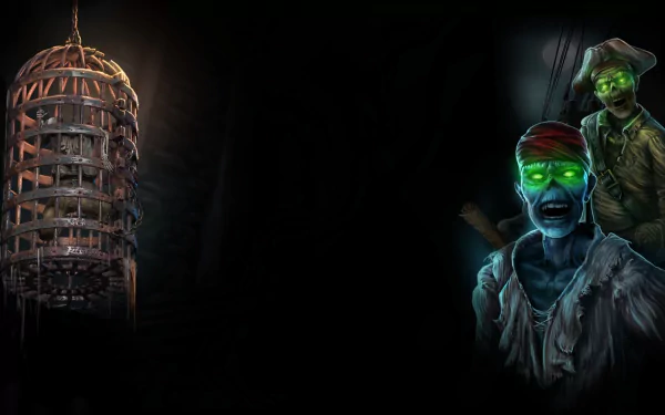 video game Nightmares from the Deep: The Cursed Heart HD Desktop Wallpaper | Background Image