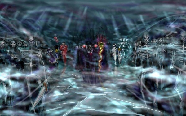 Anime Overlord Ainz Ooal Gown Albedo Shalltear Bloodfallen Demiurge Cocytus Aura Bella Fiora Mare Bello Fiore HD Wallpaper | Background Image